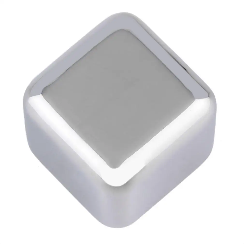 Многоразовые 304 из нержавеющей стали охладитель для виски кубики льда камня