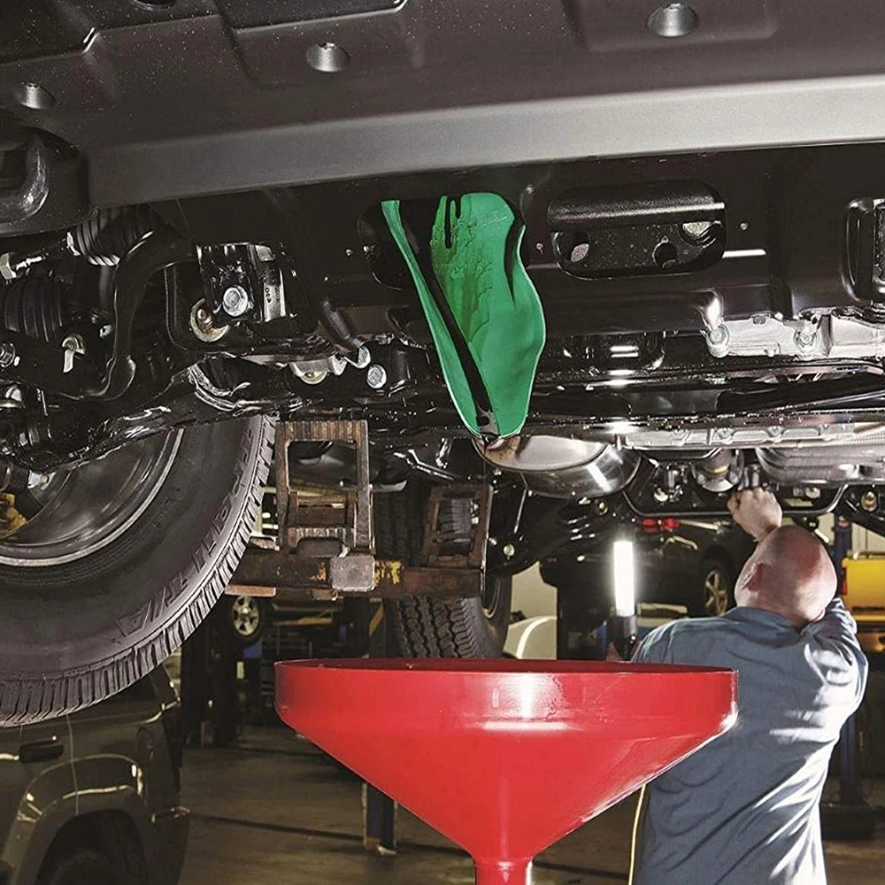 Гибкий дренажный инструмент воронка масла гибкий направляющий для общего