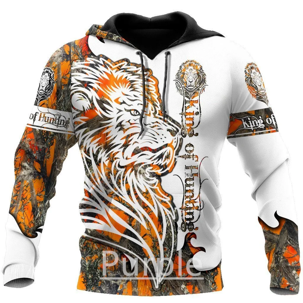 

2021 Lion Tattoo 3D Fully Printed Men's Hoodie Sports Unisex Streetwear Animal Pullover Sports Hoodie Fashion Hoodie Purple-25