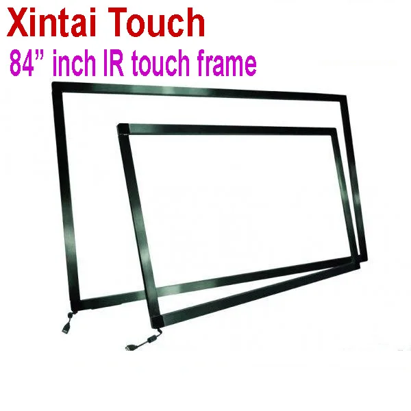 Xintai Touch 84 дюймов ИК мульти сенсорный экран панель комплект без стекла легко