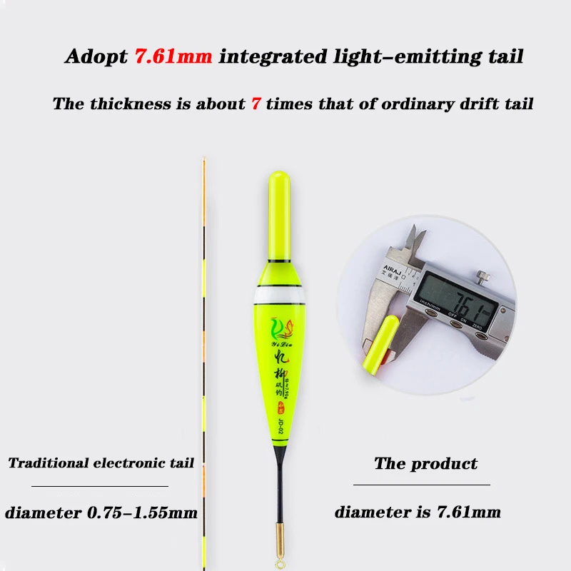 New Big Carp Smart Sensor Rocky Fishing Floats Accessories Luminous Electric For Fishing Bite The Hook Reminder Floats Outdoor