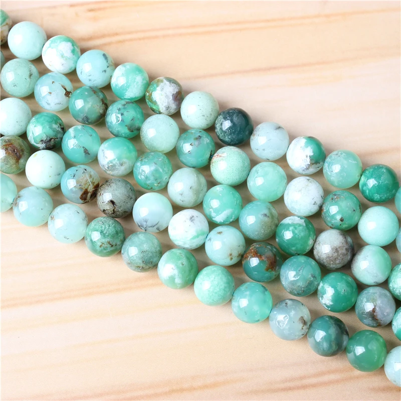 

Australian Jade 4/6/8/10/12mm Natural Gem Stone Polished Smooth Round Beads For Jewelry Making DIY Bracelets