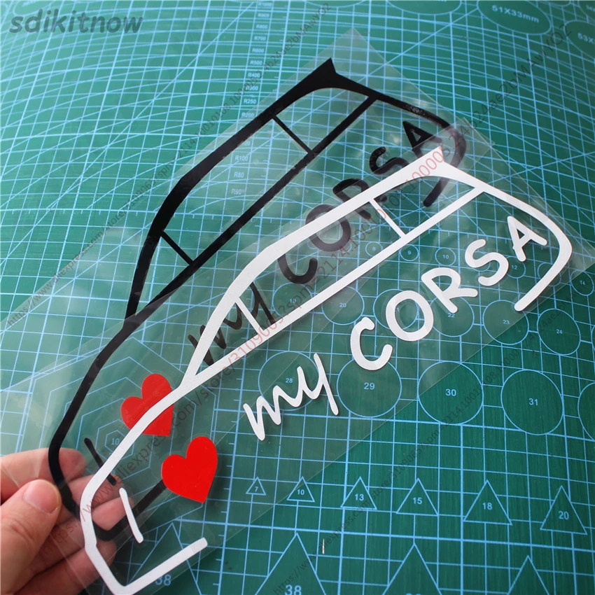 Новая виниловая наклейка I love my car стильная на дверь окно багажник для OPEL Corsa a b c d e