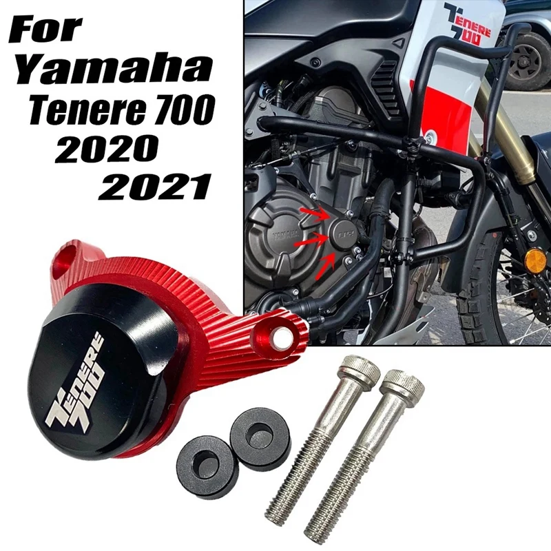 

Motorcycle Engine Protective Cover Engine Point Guard Cover Suitable for Yamaha Tenere 700 TENERE700 2020-2021