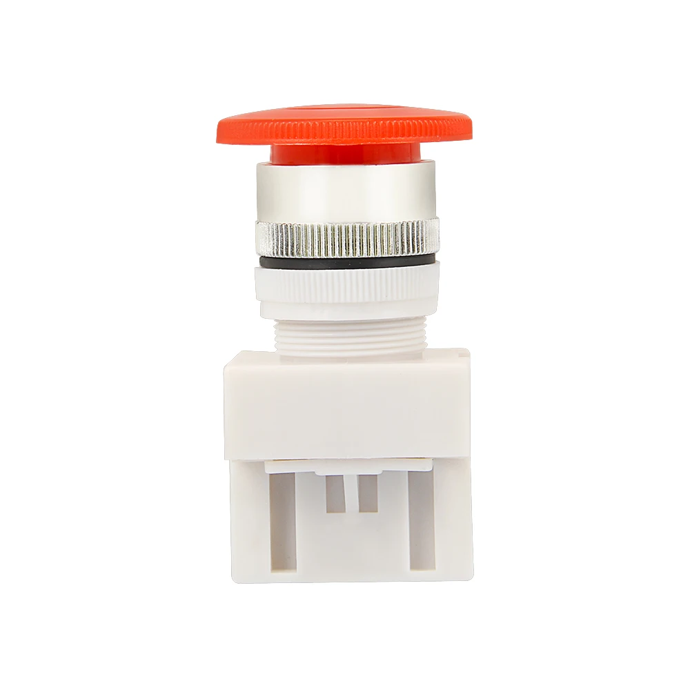 Mushroom Head Self-resetting Momentary Red/Green Push Button Switch 10A 22mm | Электроника