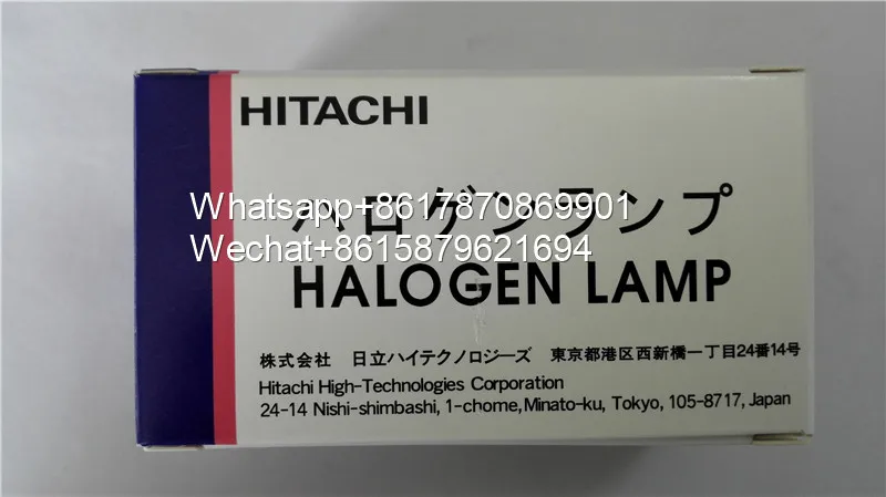

NJK10068 Hitachi 705-0840 12V 20W Halogen Lamp P/N705-0840 12V20W Spare Bulb Biochemistry Analyzer 7020/7180 7600 Roche P800