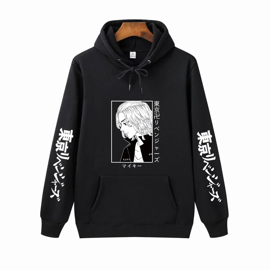

Hot Tokyo Revengers Hoodie Anime Manjiro Sano Graphic Hoodie for Women Sportswear Cosplay Clothes Unisex Pullover