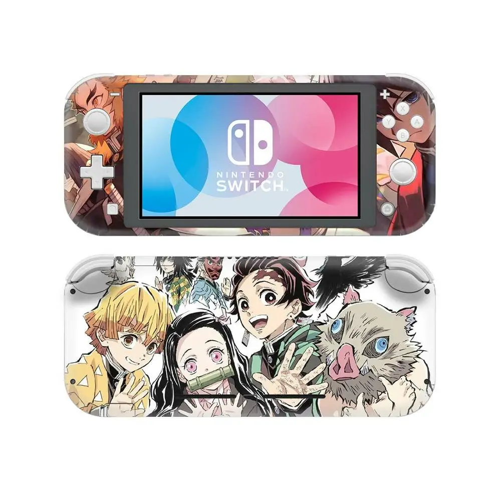 vinyl screen skin anime demon slayer protector stickers for nintendo switch lite ns console nintend switch lite skins stickers free global shipping