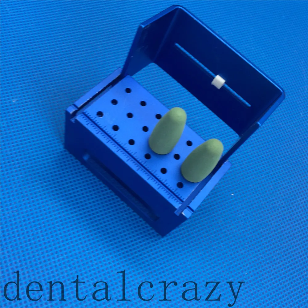 Корень канал файл держатель Блок стенд Autoclavable w/линейка 2 35 мм горячая распродажа |