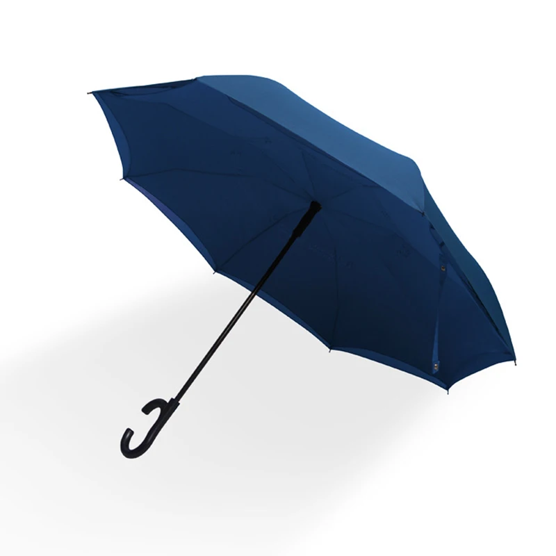 

Long Handle Reverse Umbrella Clear Windproof Upside Down Umbrella Automatic Men Women Inverted Umbrella Rain Mens Gifts Parasol