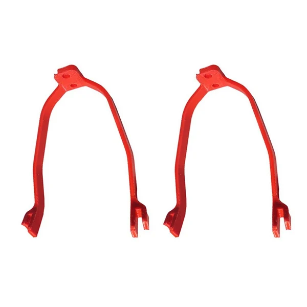 2Pcs Red Новая распродажа, ЗАДНИЙ КРОНШТЕЙН БРЫЗГОВИКА, жесткая опора для электрического скутера Xiaomi Mijia M365/M365 Pro, аксессуары для скутера, запчасти - Цвет: 2Pcs Red