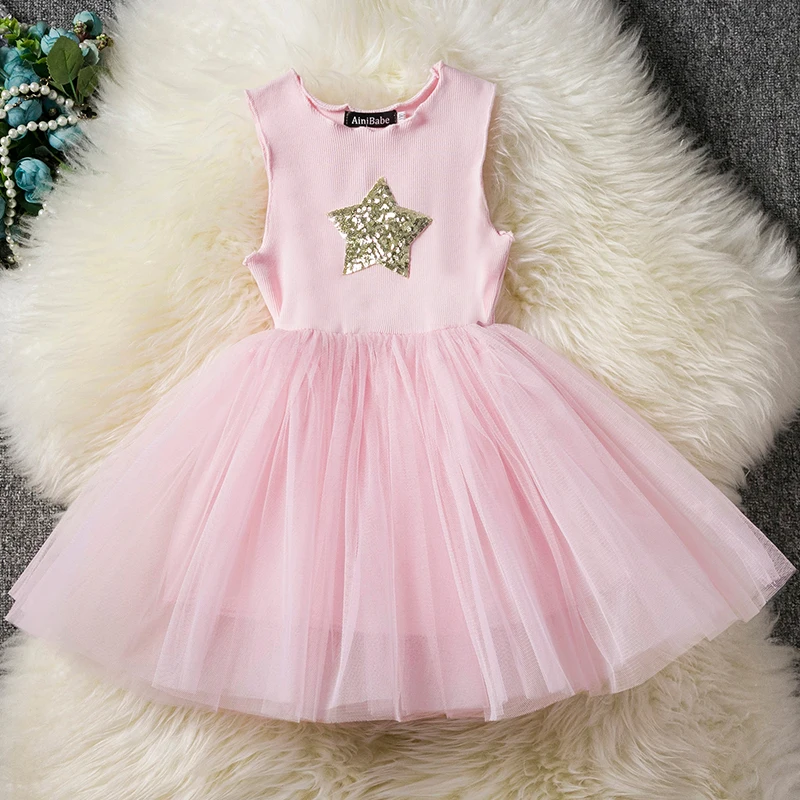 Детские вечерние бальные платья, летняя одежда для детей 3, 5, 6, 7 лет, эксклюзивная Одежда для девочек, пачка, летняя одежда для дня рождения