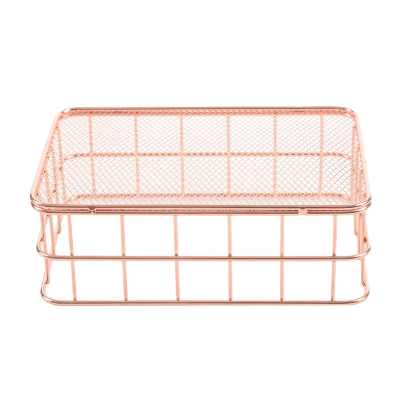 Новейшая корзина для хранения полки из металлической проволоки ванной комнаты