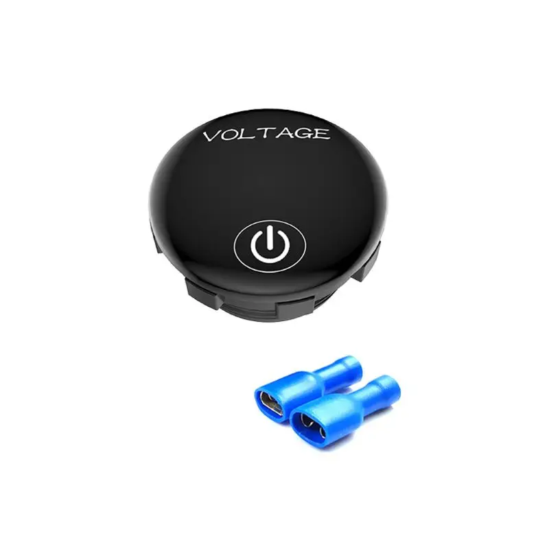 Автомобильный мотоциклетный Вольтметр постоянного тока 5в 48в со светодиодный