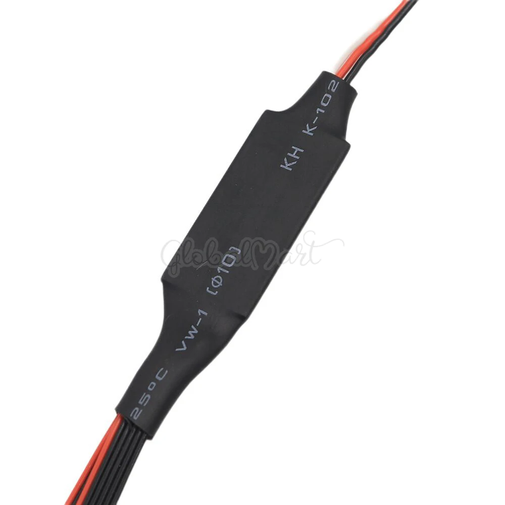 Красный/синий светодиодный фонарь на радиоуправлении фара для 1/10 1:10