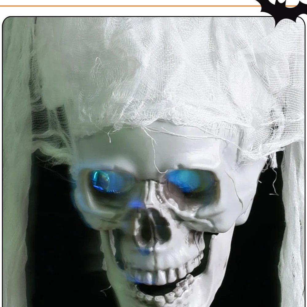 

Horror Halloween Ghost Hanging Ghost Electric Ghost Home Door Bar Club Creepy Scary Halloween DIY Decorations Horror Props