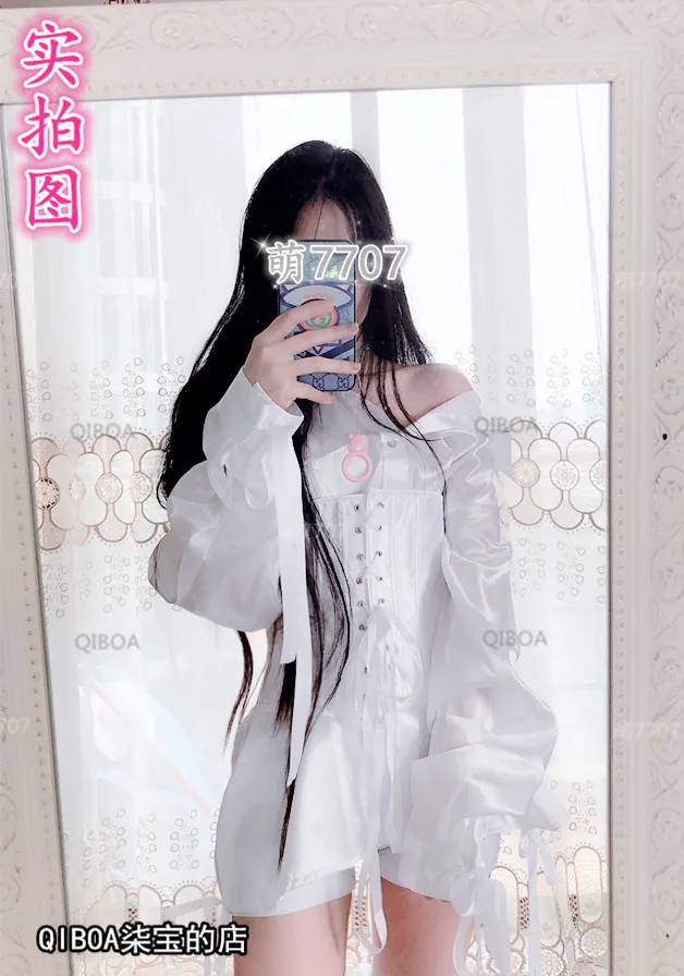 Kpop Blackpink JENNIE белая рубашка с длинным рукавом женская одежда для сцены жилет на шнуровке сексуальные шорты женский комплект из двух предметов