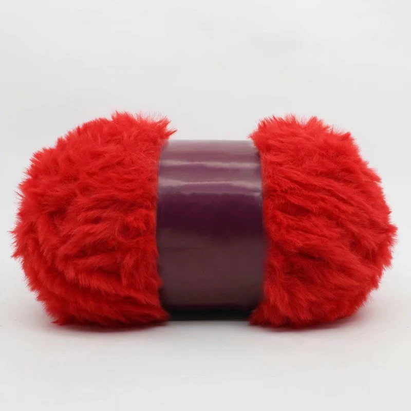 100g Yarn Faux Fur Mohair Wool Cashmere Winter For DIY Hand Knitting Crochet Sweater Thread Baby Clothes Scarf Hat | Дом и сад
