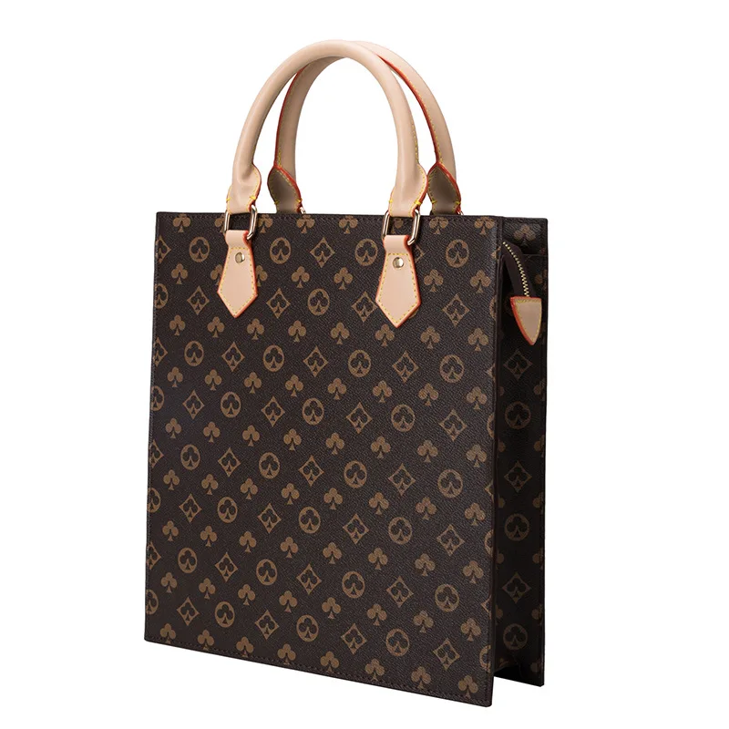 

Women Handbag European and American Fashion Presbyopia Large Capacity A4 Document Bag Business Briefcase Notebook Laptop Bag