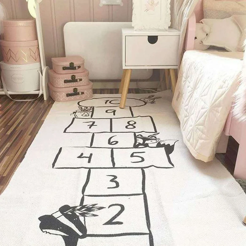 Детский игровой коврик Hopscotch детские спортивные коврики с мультяшным принтом