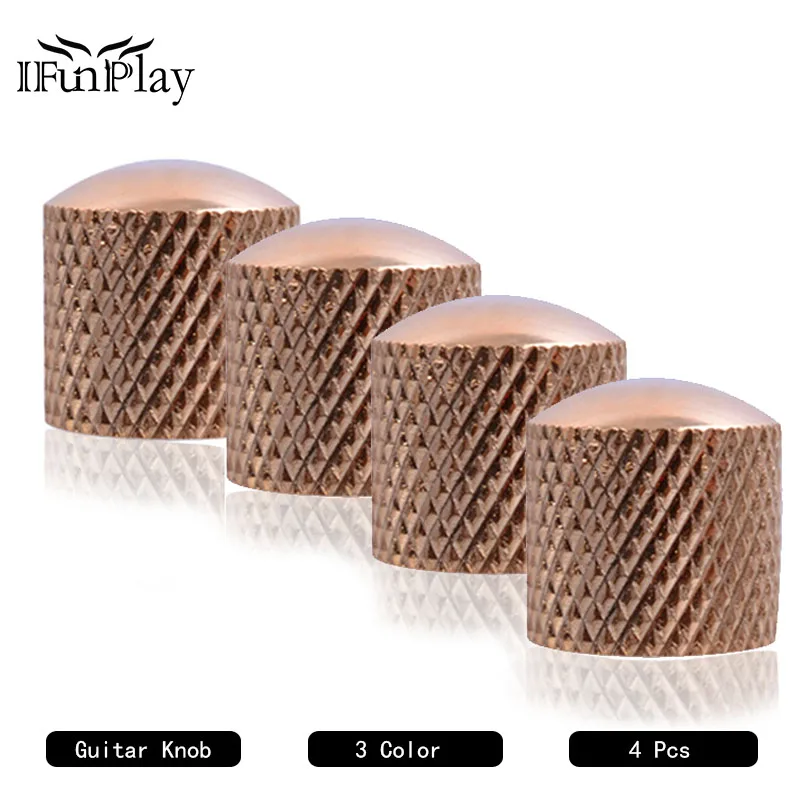 4 шт. металлическое приспособление в Электрогитары громкость звука Скорость