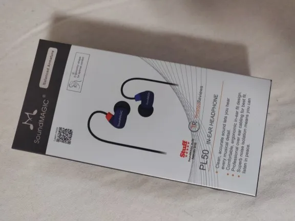 Soundmagic PL50 баланс арматура hifi в ухо наушники, хорошее качество звука Китай известный бренд звук магия