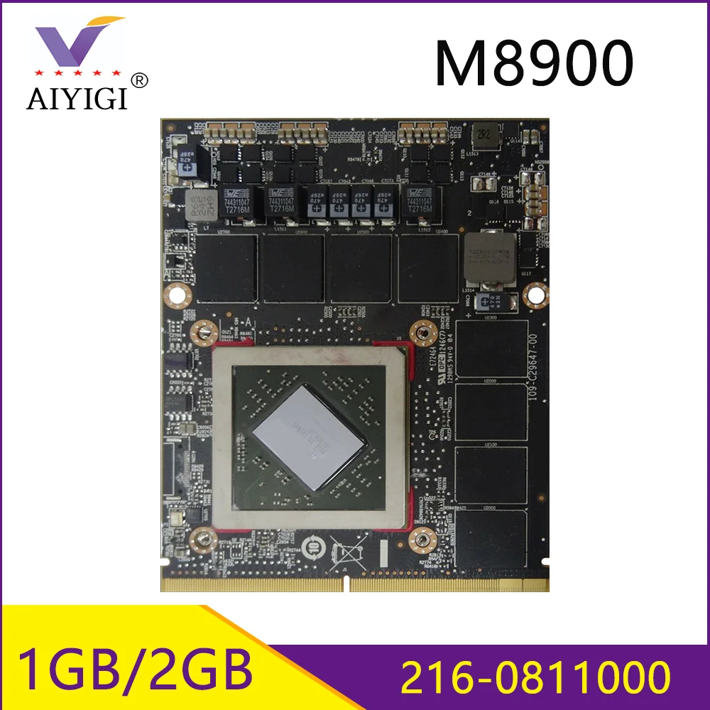 Видеокарта FirePro M8900 HD6970 HD6970M GDDR5 1 Гб 2 216 0811000 для Dell Alienware M17X R2R3 M18X M6400 M6600 тест