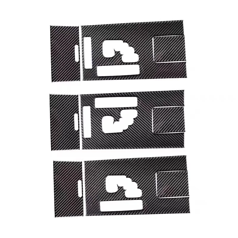 Автомобильная Центральная панель переключения передач из углеродного волокна