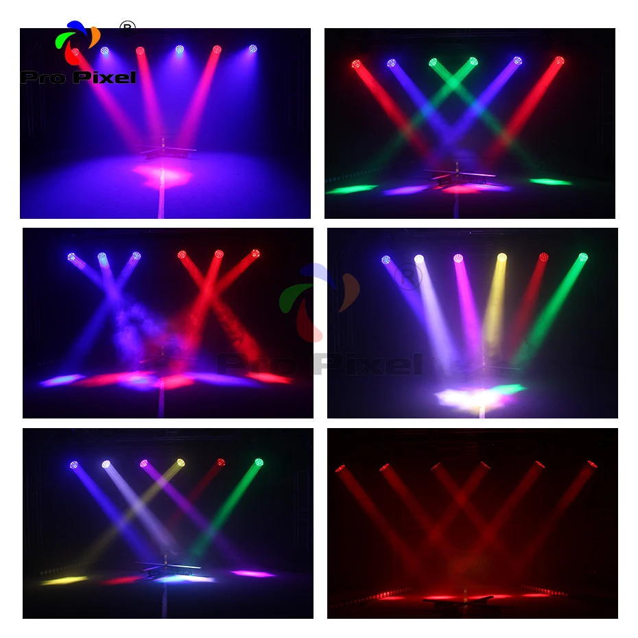 Большой пчелиный глаз движущийся головной свет RGBW 4в1 луч мыть Zoon сценический Dmx