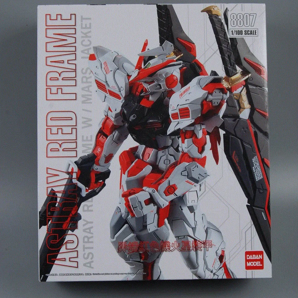 Аниме мобильный костюм Daban 8807 игрушки Gundam MG 1/100 MBF P02M красные семена астрая рамка