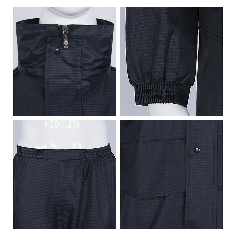 

Raincoat Rain Pants Fashion Breathable Men Women Rain Coat Outdoor Waterproof Rain Gear Motorcycle Hooded Rainsuit