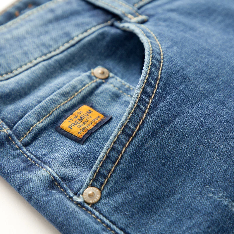 Мужские прямые джинсы Semir черные зауженные брюки из стрейча для молодежи 2019 |