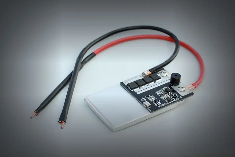 Портативный никелевый лист для точечной сварки с литиевой батареей печатная