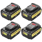 Сменный литий-ионный аккумулятор или зарядное устройство для DeWalt 6000 мАч, DCB200 DCB181 DCB182