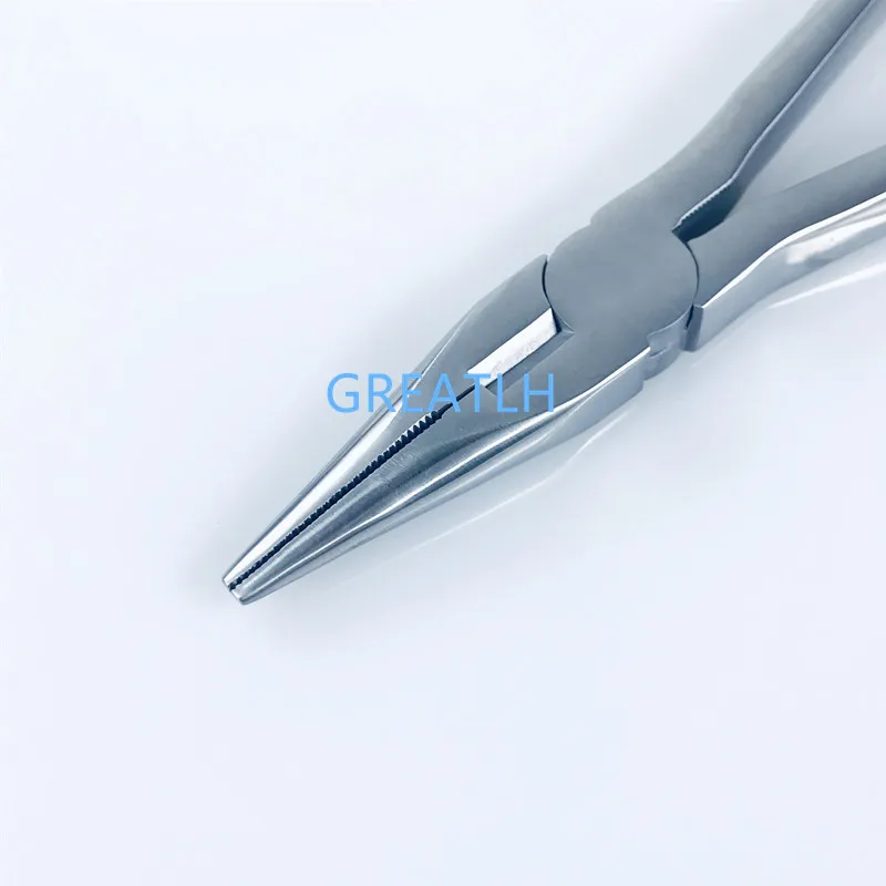 Ветеринарные плоскогубцы с зубчатыми челюстями для плоскогубцев Ортопедические