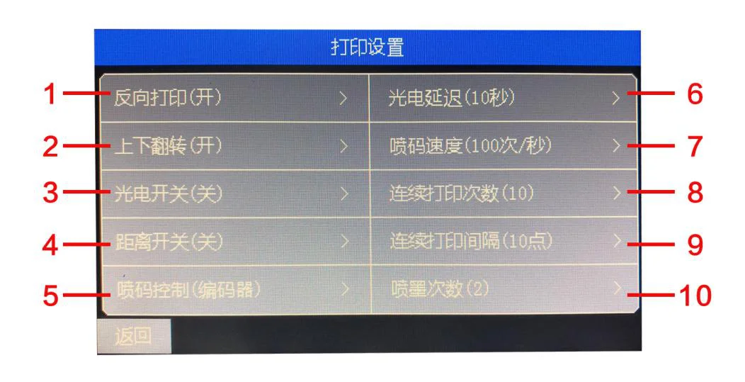 Handheld Intelligent Inkjet Printer Small Machine Product Date Food Packaging Code Machine Two-way Printing HD Sweep Spray Gun