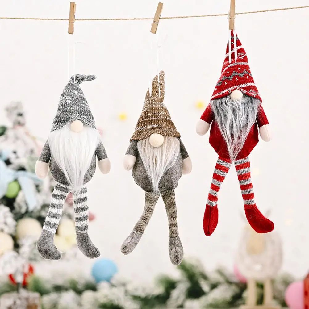 Рождественские гномы кукла эльф Рождественский Декор для домашнего стола 2020
