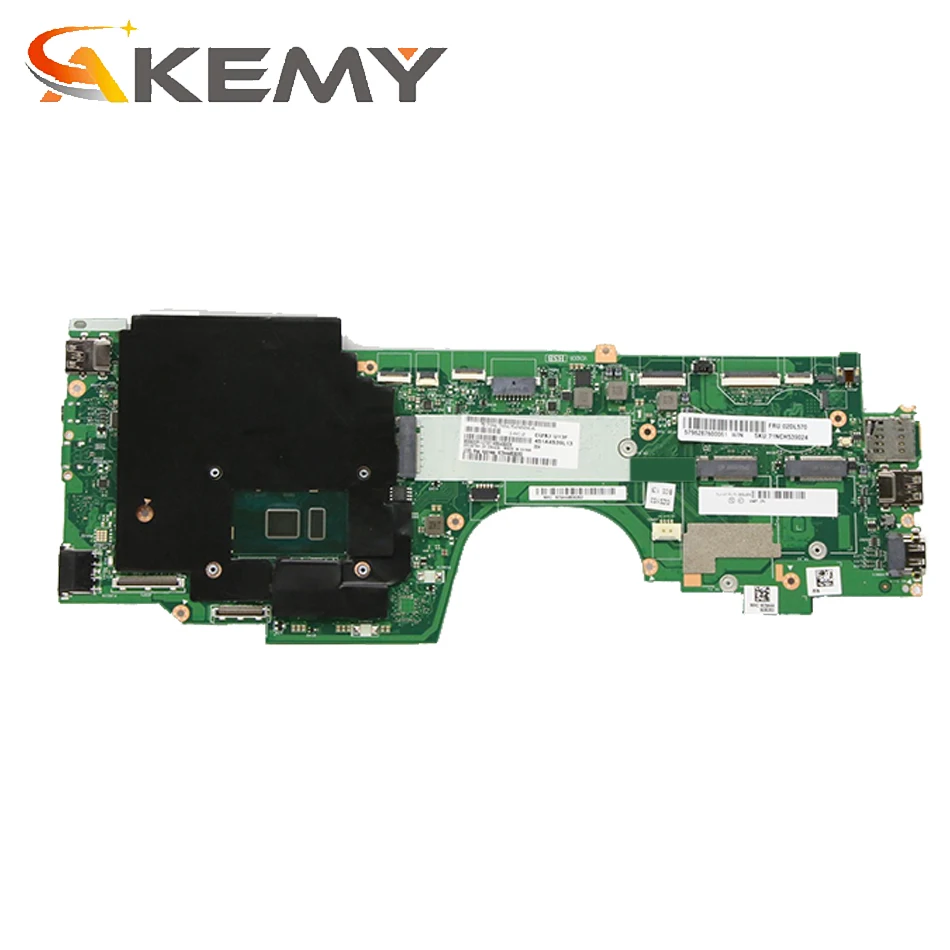 for lenovo thinkpad yoga 370 laptop motherboard la e292p motherboard i5 7200u 7300u 8gb ram fru 02dl570 01hy349 mainboard free global shipping