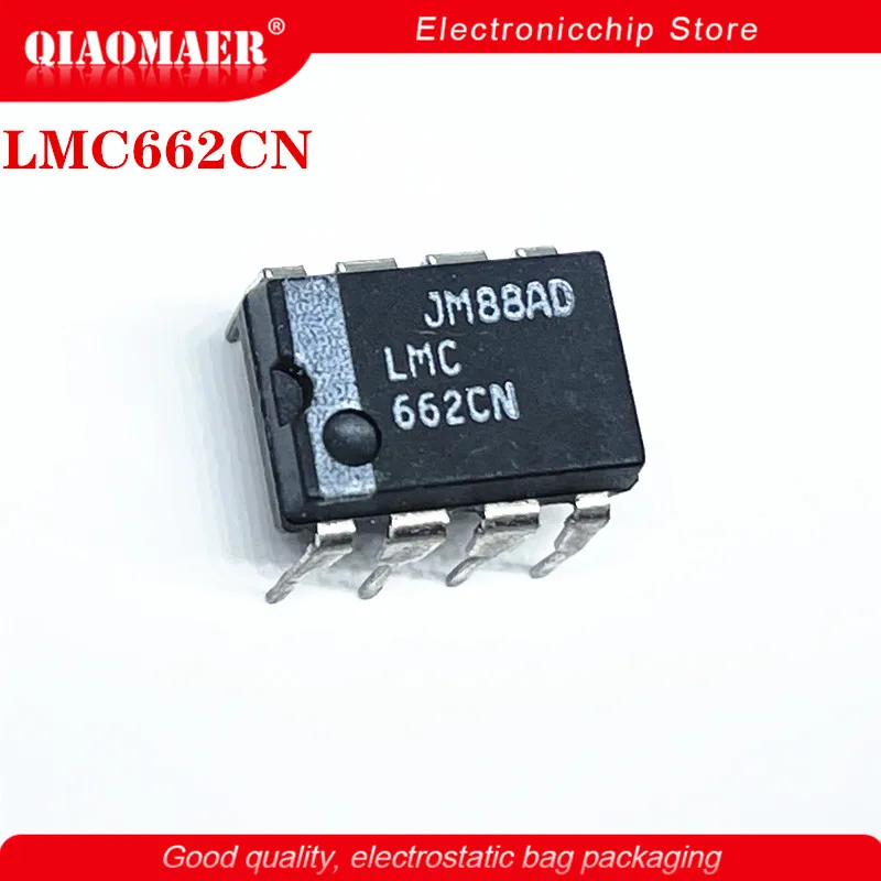 

10PCS/lot LMC662CN LMC662 662CN DIP8