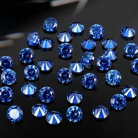 50pcs 12mm many colors crystal material round brilliant cuts cubic zirconia beads stones perfect for jewelry diy decorations