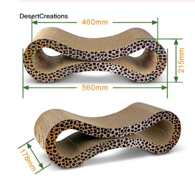 Когтеточка из гофрированной бумаги для кошек игрушки домашних животных