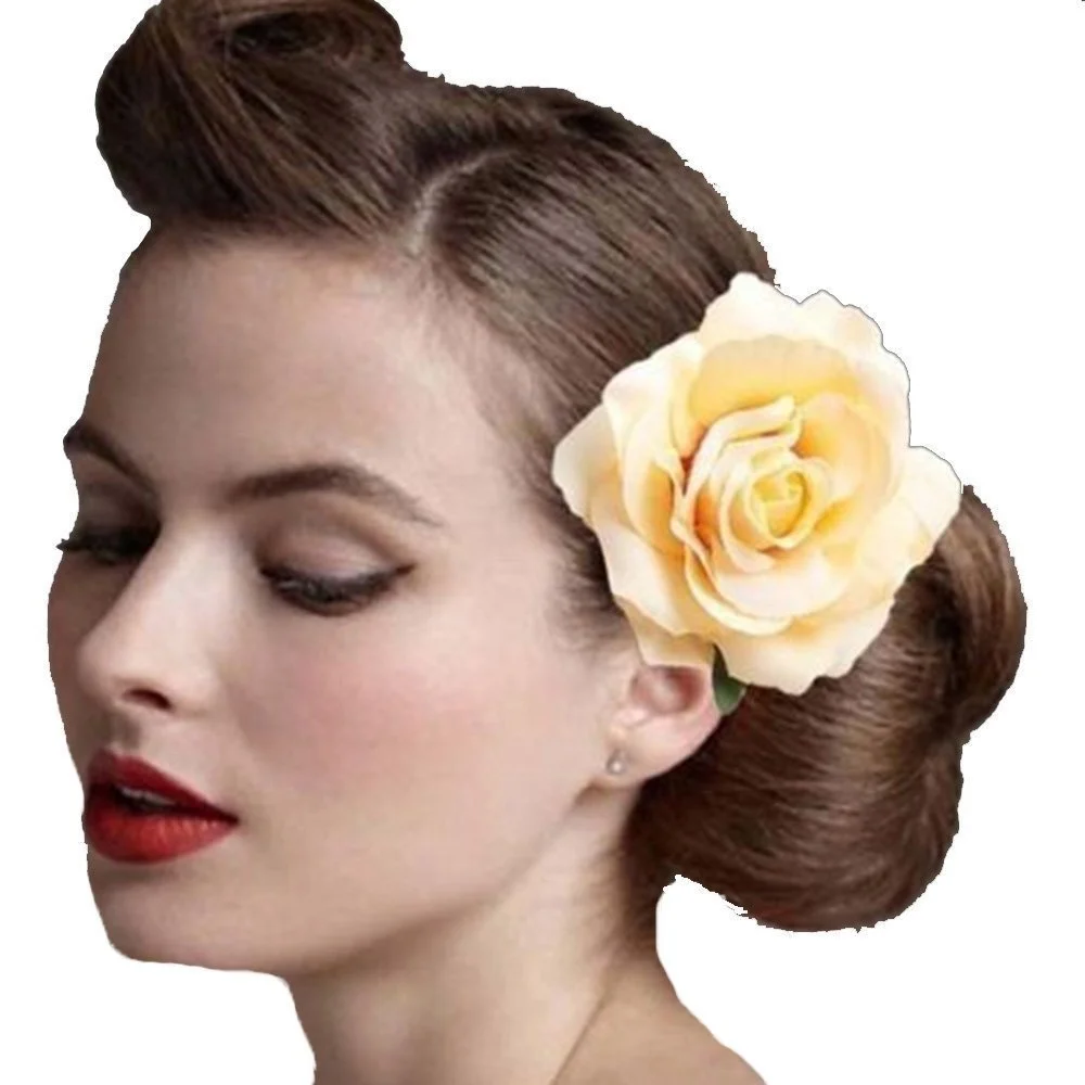 FEECOLOR цветок розы шпилька для фламенко брошь Танцовщица булавка| |