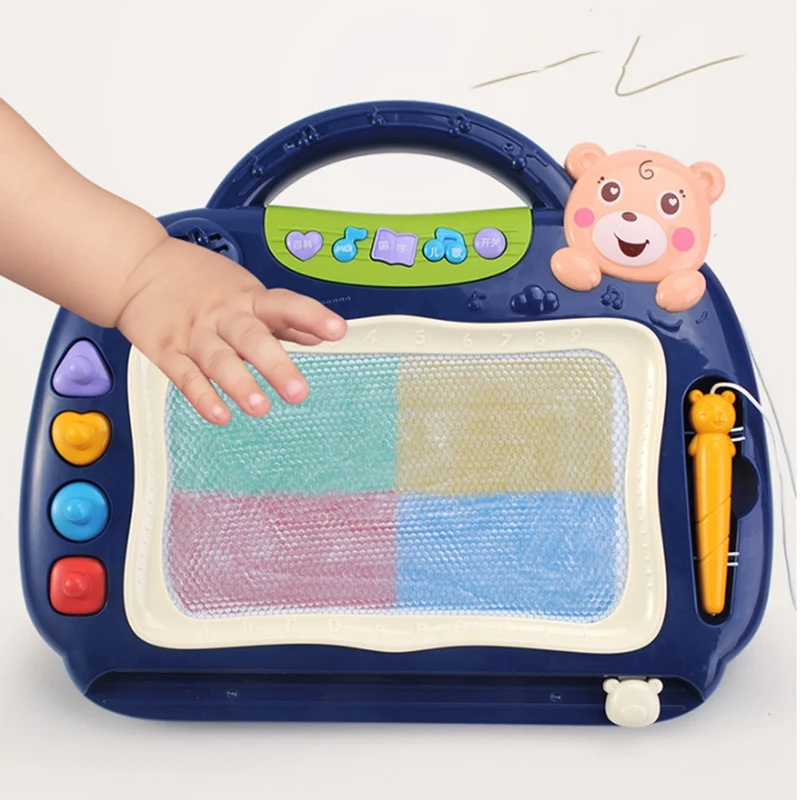 

netic Drawing Board Drawing Tablet Doodle Board Writing Board with Music for Kids Sketch Pad for Toddlers Gifts