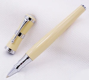 Fuliwen 2051 металлическая шариковая ручка с чернилами, новый модный стильный красивый крем для офиса, дома, школы, мужчин и женщин