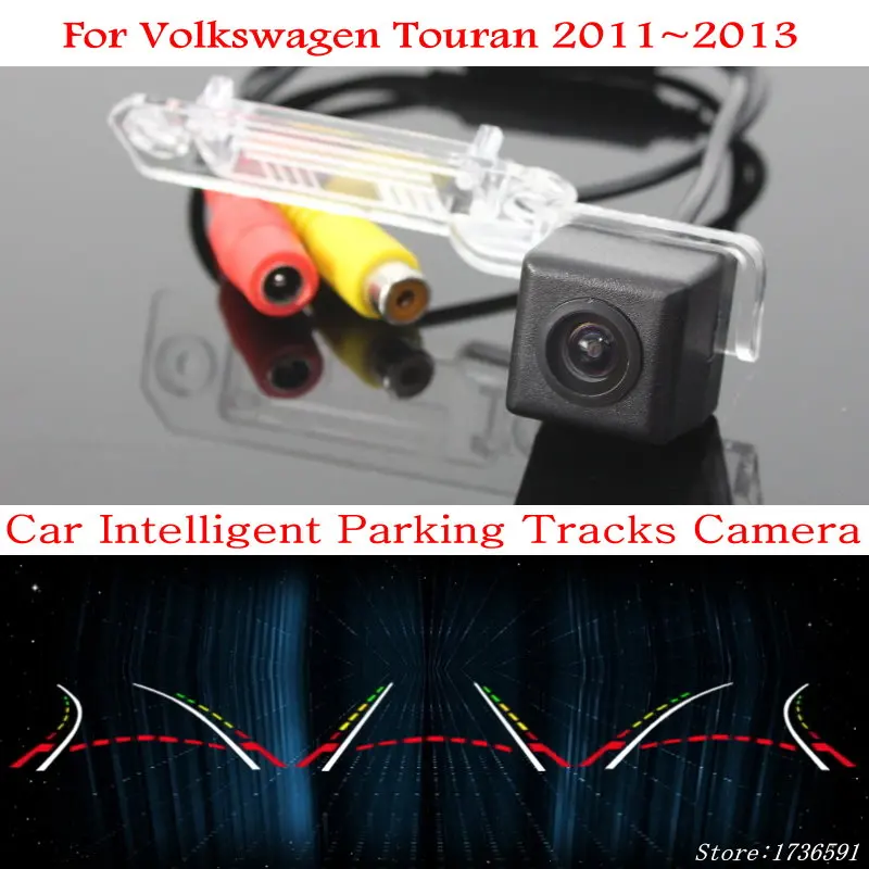Lyudmila Car Intelligent Parking Tracks Camera FOR Volkswagen Touran 2011~2013 Back up Reverse Rear View | Автомобили и мотоциклы