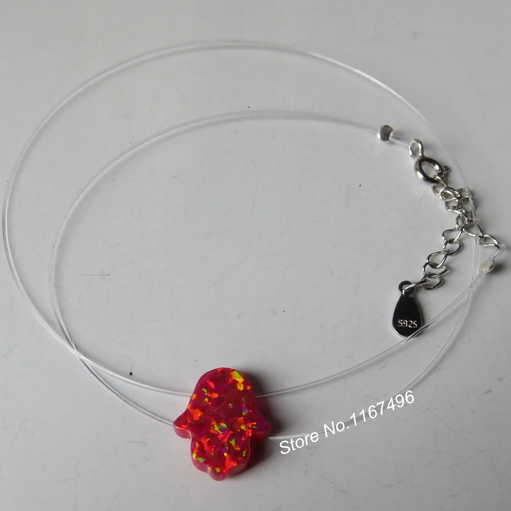 Акция! Женское Ожерелье с опалом 11x13 мм|Подвески| |