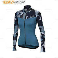womens bicycle uniform bike sets jersey set spring autumn lady cycling clothing suit long sleeve shirts quick dry pants set