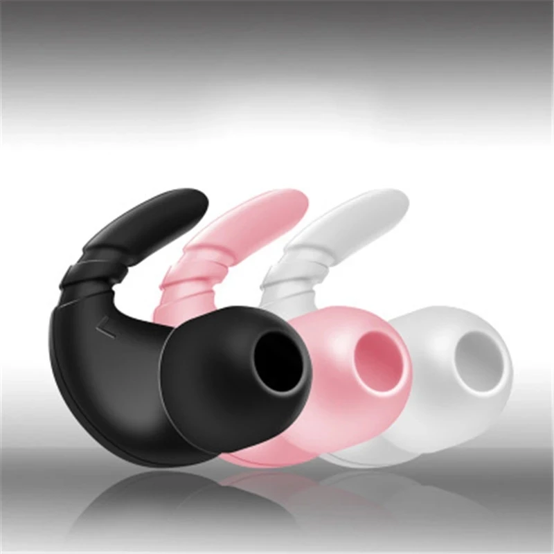 

New Soft Silicone sport horn shaped Silicone Earphone protection Case cover non-slip for 3.8-5mm In-ear Earphone protective case