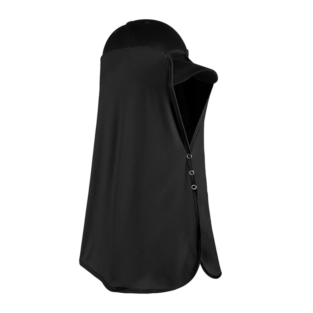 

Летние шляпы от солнца с застежкой на шею, быстросохнущие воздухопроницаемые шляпы для защиты от солнца и льда, шелковые шляпы для рыбалки, ...