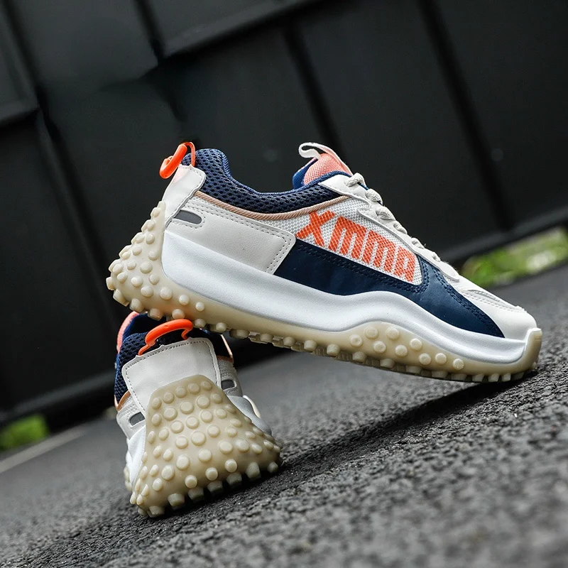 Кроссовки женские на платформе Повседневные Дышащие Нескользящие шнуровке для